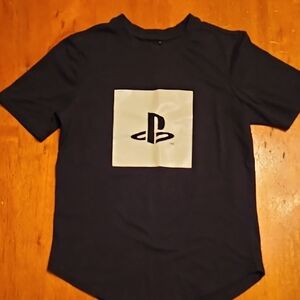 NWOT Sony Black PlayStation Logo T-Shirt